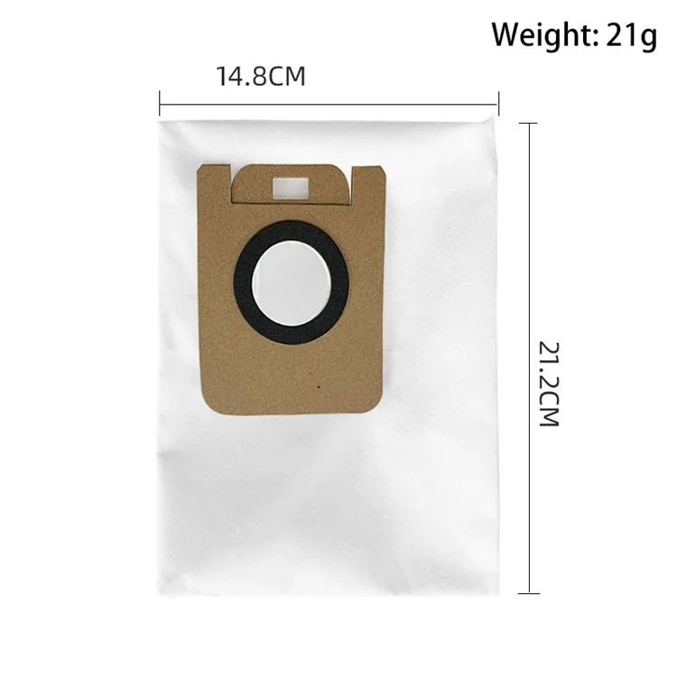 Für Dreame L10 Plus / Z10 Pro / D10 Plus Staubbeutel Karton + Vliesstoff Kehrroboterfilter