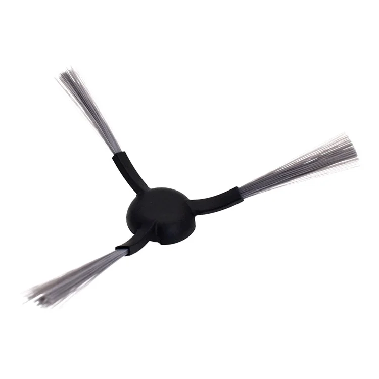 2 pièces pour Dreame X20 Pro / Plus / X30 / X30 Pro Brosse latérale Aspirateur de rechange - Noir