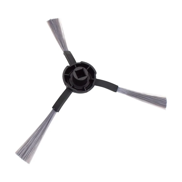 2 pièces pour Dreame X20 Pro / Plus / X30 / X30 Pro Brosse latérale Aspirateur de rechange - Noir