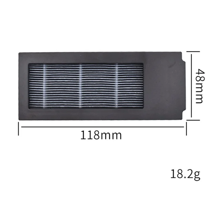 For Ecovacs Deebot X2 / X2 Pro Replacement Filter Sweeping Robot Vacuum Cleaner Filter Part