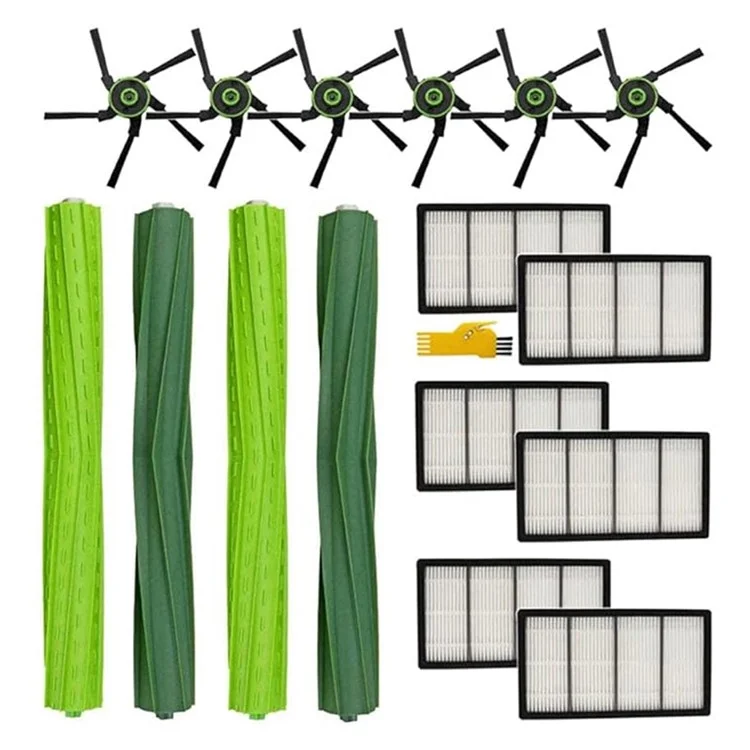 1 Set für iRobot Roomba S9 / S9+ Staubsauger Hauptbürste Reinigungswerkzeug Filter-Kit Seitenbürste