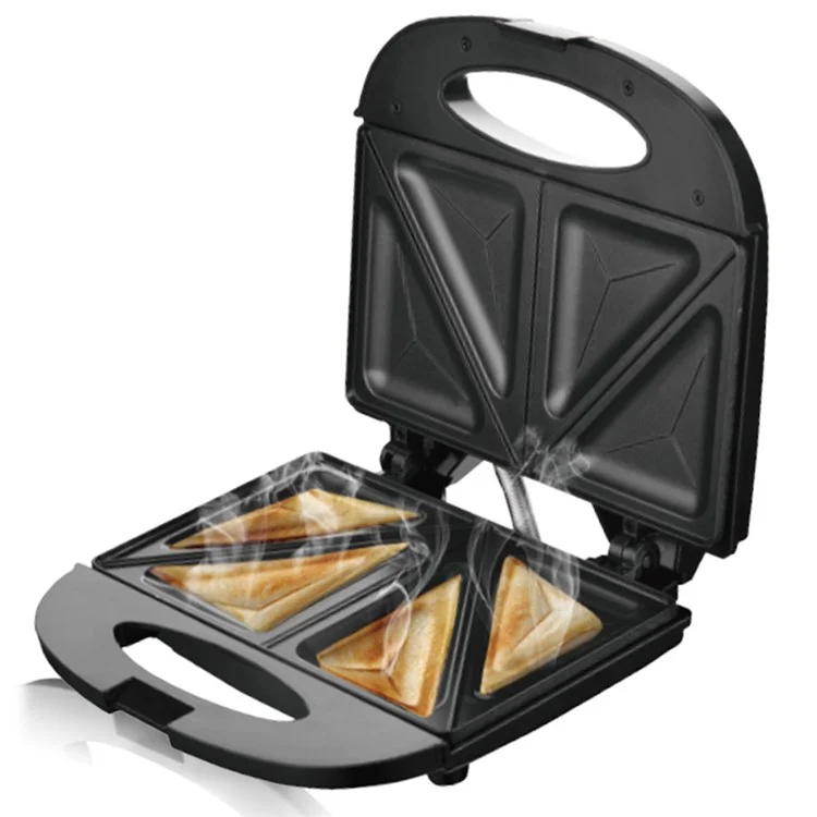 RAF R.201 Sanduicheira para 2 Sanduíches de Lados Duplos Maker de Café da Manhã (Sem Certificado da FDA)