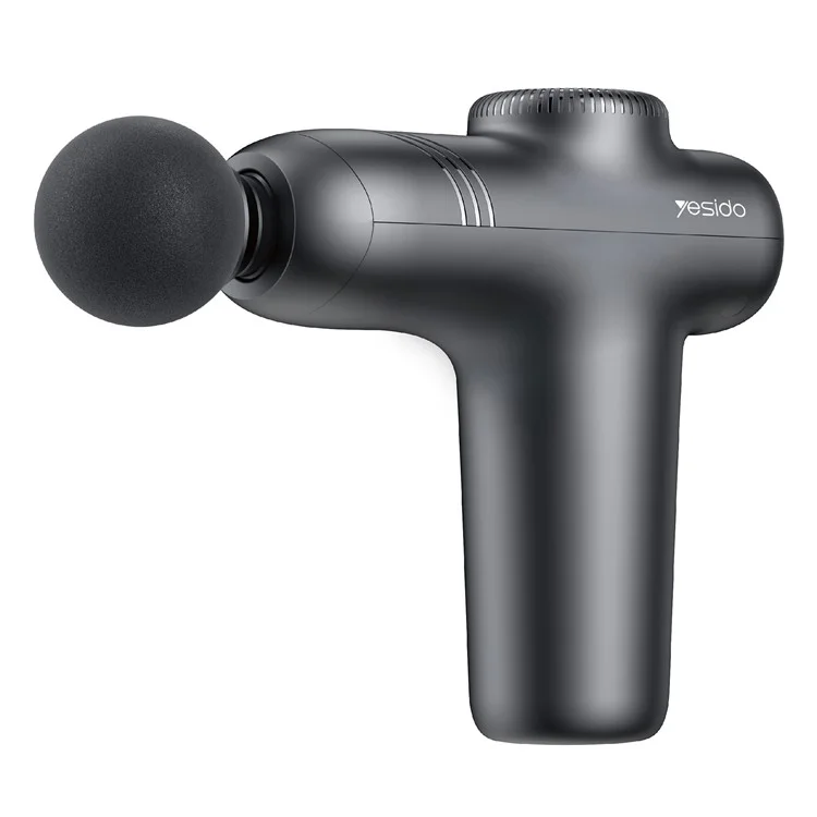 Yesido Mg01 5 Geschwindigkeit Muskelrelief Tragbare Tiefe Gewebemassagepistole Mit 4 Köpfen