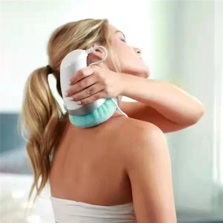 Handheld Body Massager Multi-Function Anti-Cellulite Device with 3 Washable Massage Pads - EU Plug