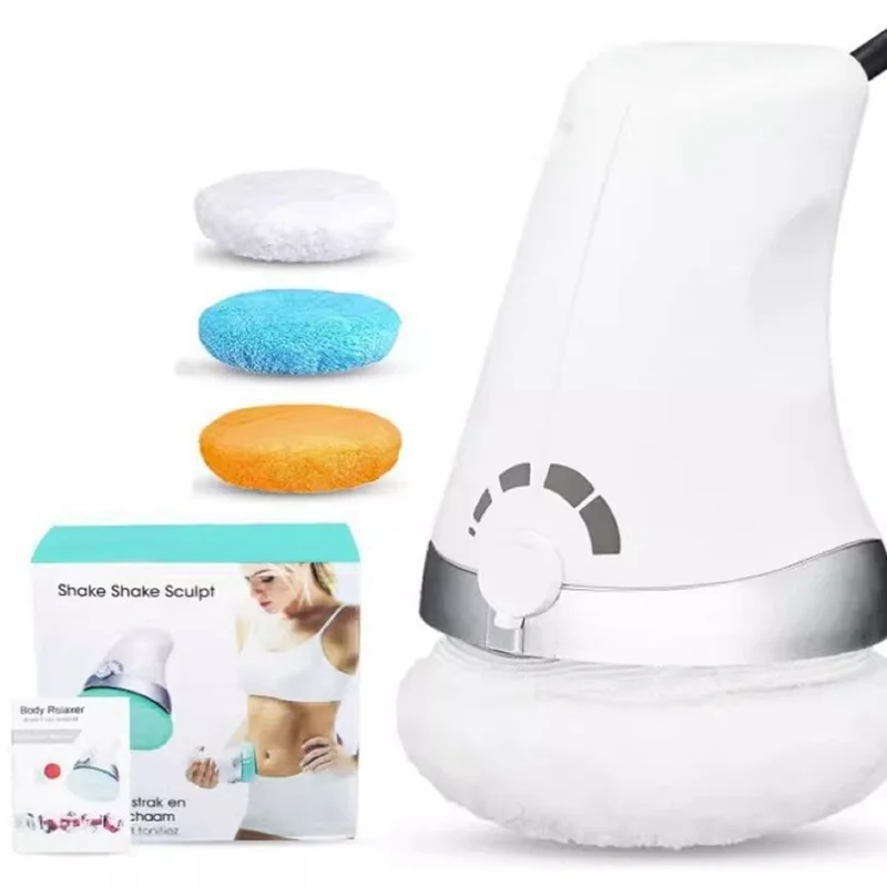 Handbediende Body Massager Multifunctioneel Anti-Cellulite Apparaat Cadeau met 3 Wasbare Massagematjes - US Standaard