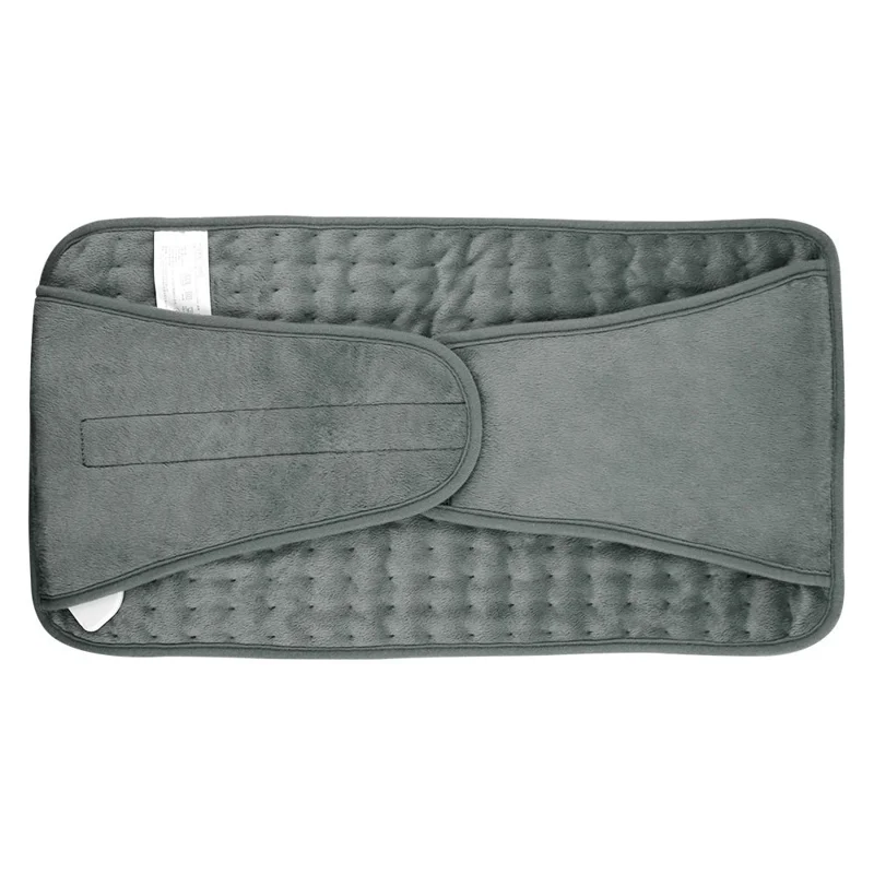 Almofada de Aquecimento Inteligente HP3060A Ajustável Terapia de Temperatura Cobertor para Escritório / Casa Cobertor Elétrico Cinto para Cintura - Cinza / Plugue EUA