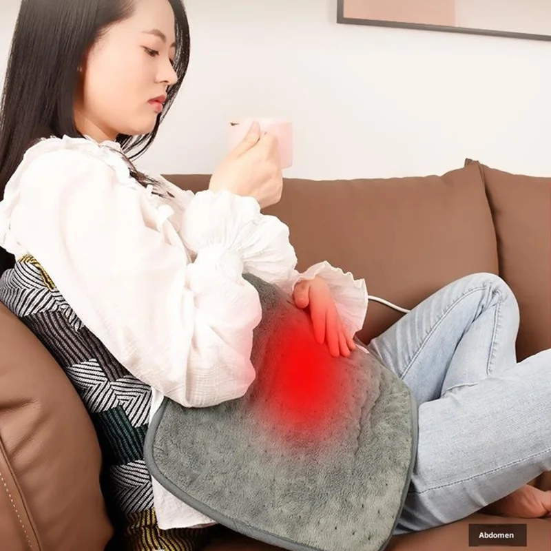 HP3060 30 x 60cm Intelligenter elektrischer Heizpad Einstellbare Temperatur Therapie Decke Einzelperson Wärmematte - Grau / US-Stecker