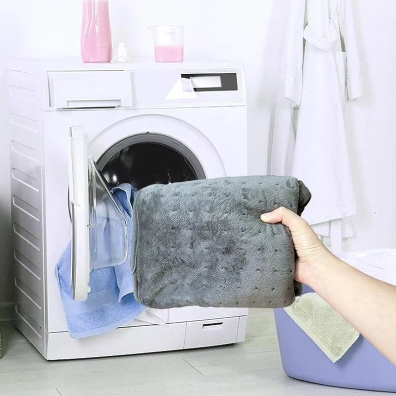 HP3060 30 x 60cm Intelligenter elektrischer Heizpad Einstellbare Temperatur Therapie Decke Einzelperson Wärmematte - Grau / US-Stecker