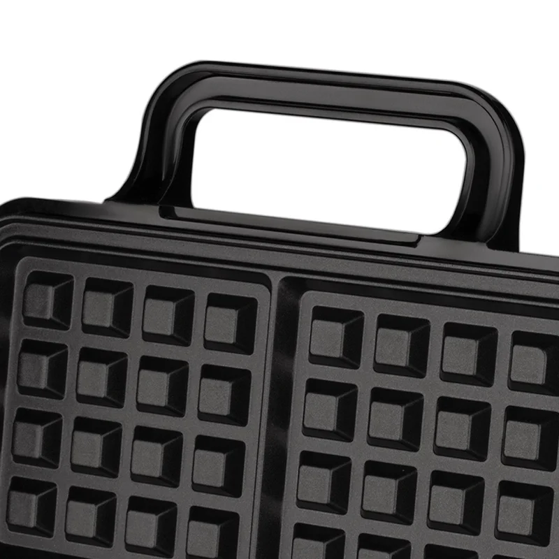 AKANE A.2208 4-Slice Waffle Maker Double-sided Heated Electric Breakfast Machine, EU Plug (BPA Free, No FDA)