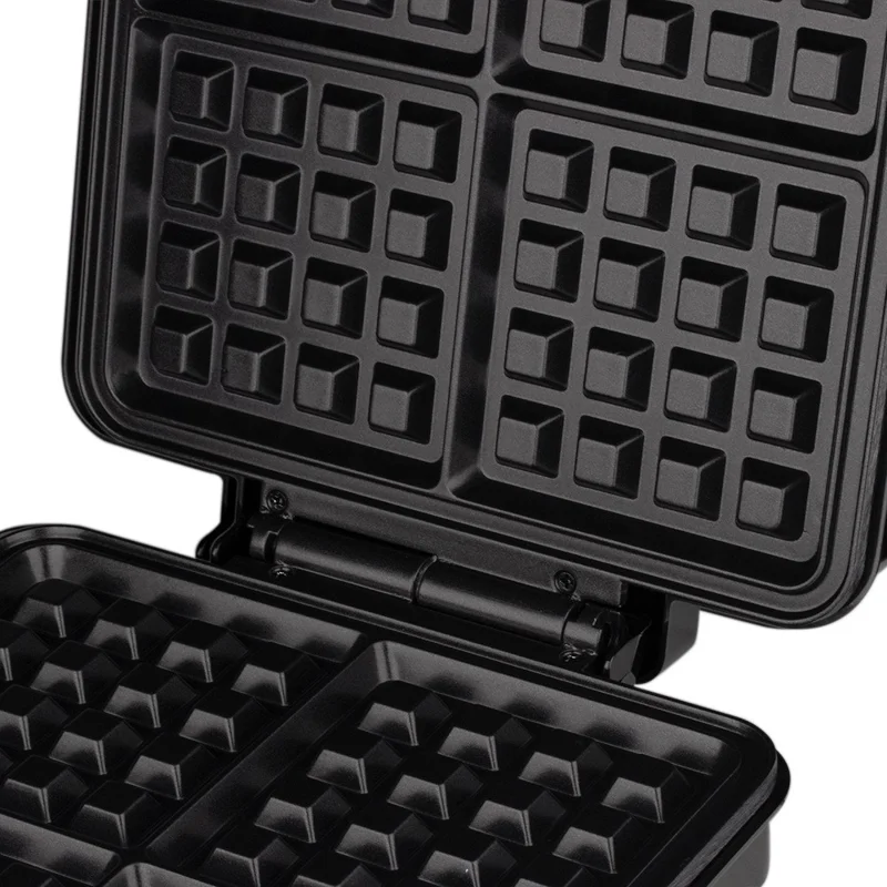 AKANE A.2208 4-Slice Waffle Maker Double-sided Heated Electric Breakfast Machine, EU Plug (BPA Free, No FDA)