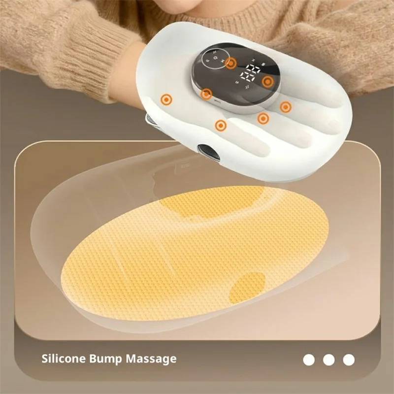 ST-1803A Electric Hand Massager Rechargeable Airbag Heat Compression Relieve Massager for Pain Relief