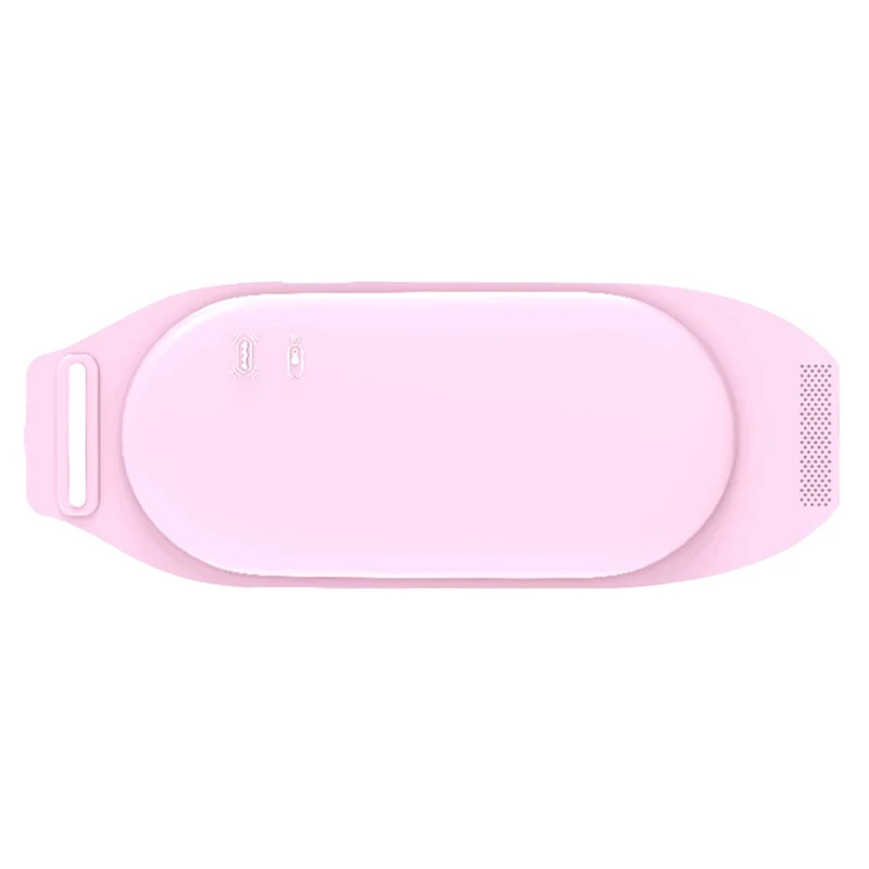 P2 Electric Heated Massage Belt 5000mAh Battery Bluetooth-compatible APP Control Graphene Warming Waist Belt for Menstrual Care - Pink