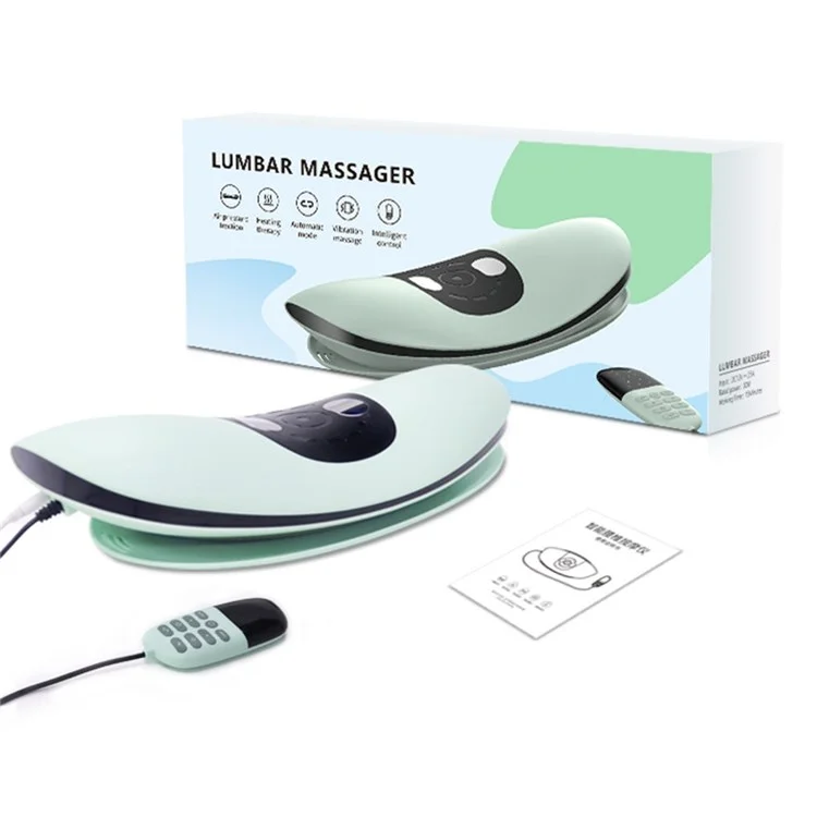 FUTURE ST-1202C Lower Back Massager Cordless Electric Waist Belt Heating Pad with Manual Controller for Back Waist Pain Relief