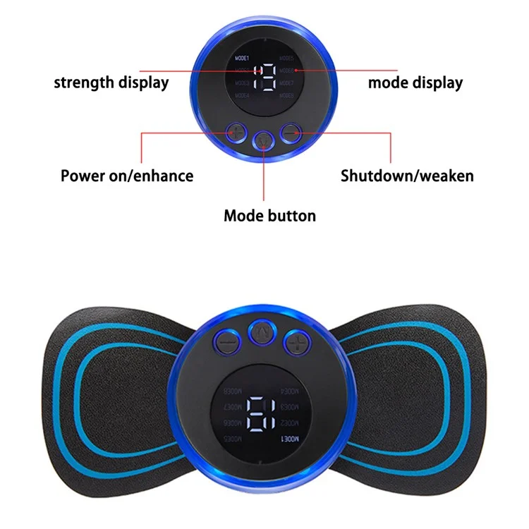 Massageador de Pescoço com Controle Remoto, Massageador Cervical Elétrico Inteligente Portátil Terapia Física de Pulso