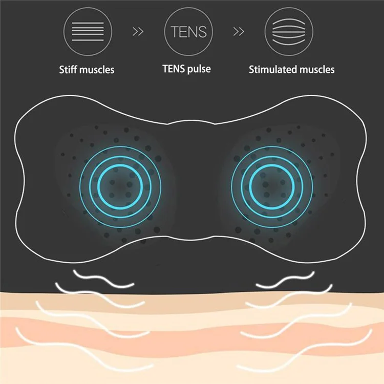Massageador de Pescoço com Controle Remoto, Massageador Cervical Elétrico Inteligente Portátil Terapia Física de Pulso