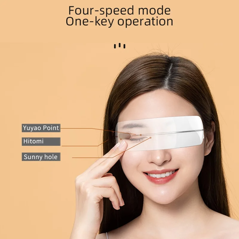 ST-209 Массажер для глаз Kneading Eye Massager Portable Bluetooth Connection Eye Massager с 4 режимами
