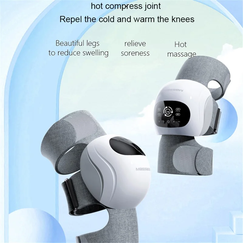 JA-K01 Knee Massager Rechargeable Vibration Hot Compress Pain Relieve Knee Physiotherapy Instrument