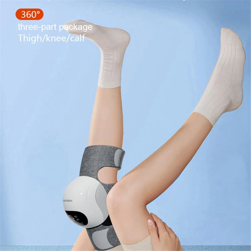 JA-K01 Knee Massager Rechargeable Vibration Hot Compress Pain Relieve Knee Physiotherapy Instrument
