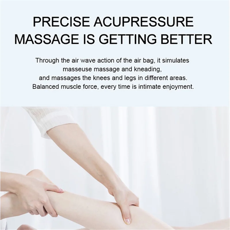 JA-K01 Knee Massager Rechargeable Vibration Hot Compress Pain Relieve Knee Physiotherapy Instrument