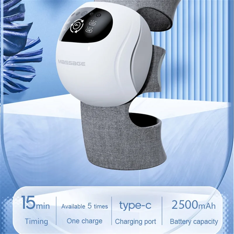 JA-K01 Knee Massager Rechargeable Vibration Hot Compress Pain Relieve Knee Physiotherapy Instrument