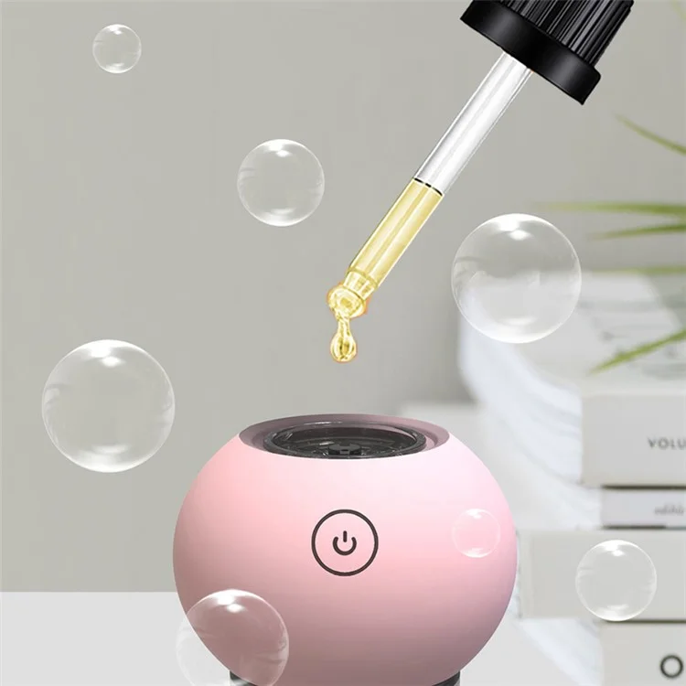NY-H705B Pente elétrico de massagem de tanque duplo de 1ml / 20ml Cuidados capilares portáteis - Rosa 