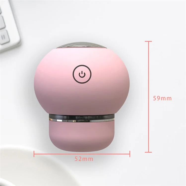 NY-H705B Pente elétrico de massagem de tanque duplo de 1ml / 20ml Cuidados capilares portáteis - Rosa 