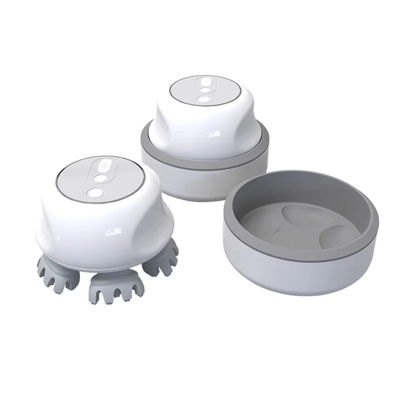 JH-T3 5-Claw Head Massager Ergonomic IPX7 Waterproof Silicone Scalp Massager with 3 Speeds Adjustable