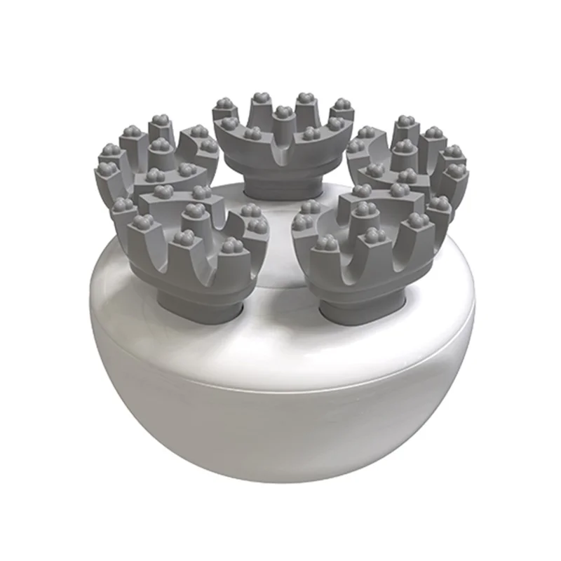 JH-T3 5-Claw Head Massager Ergonomic IPX7 Waterproof Silicone Scalp Massager with 3 Speeds Adjustable