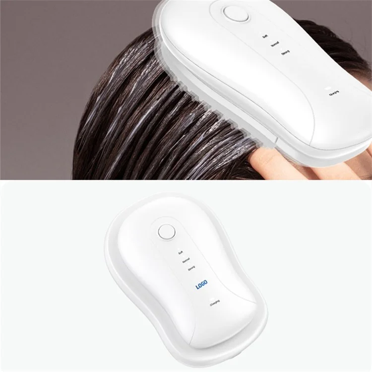 HQ-A010 Scalp Massager IPX7 Waterproof Head Massager Cleaner with 3-Frequency Adjustment