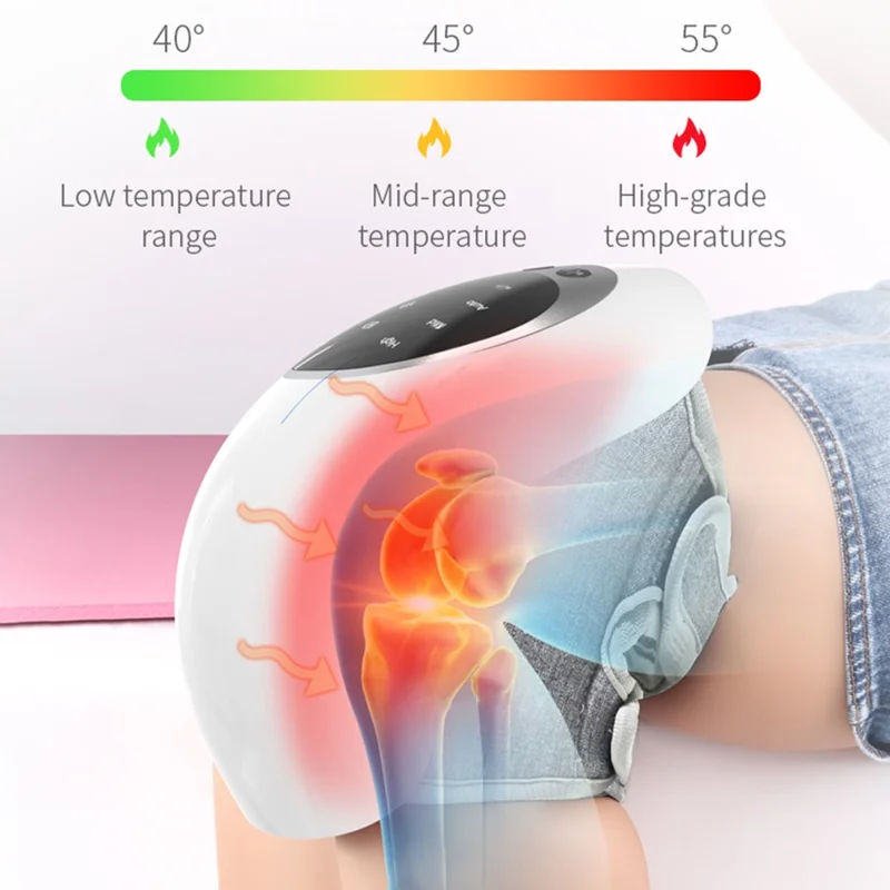 ST-1102 Knee Massager Rechargeable Vibration Knee Massager Home Infrared Knee Warmer