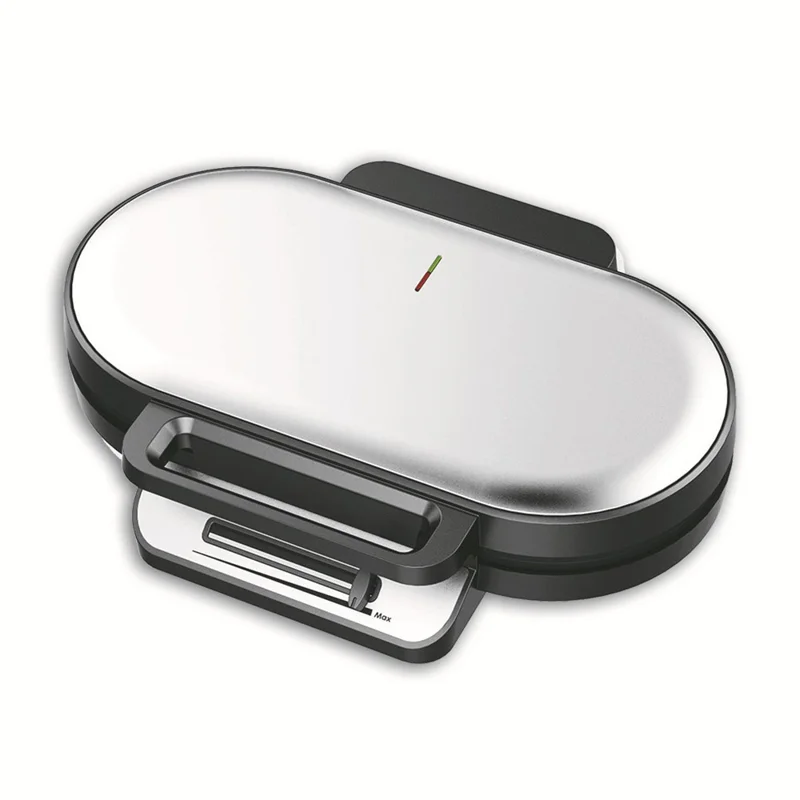 COUPE Dual Breakfast Sandwich Maker Electric Pancake Maker Griddle (CE Certificated, No FDA) - Silver / US Plug 110V