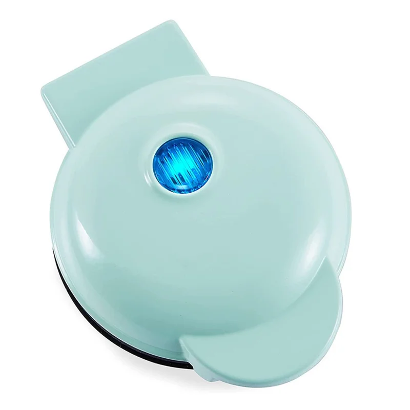 COUPE Mini Electric Waffles Maker Bubble Egg Cake Oven Pan Machine (CE Certificated, No FDA) - Blue Heart / US Plug 110V