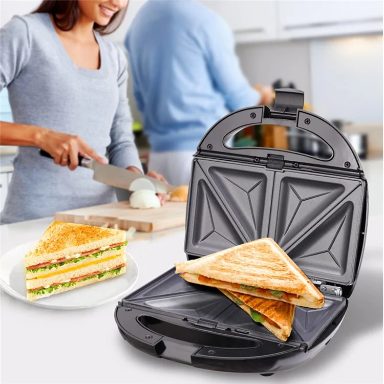 COUPE CP908 Electric Sandwich Maker Non-stick 6 In 1 Breakfast Maker Machine (CE Certificated, No FDA, BPA-Free) - EU Plug