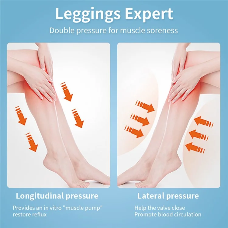 AR330 Air Pressure Kneading Leg Massage Instrument Electric Hot Compress Leg Massager