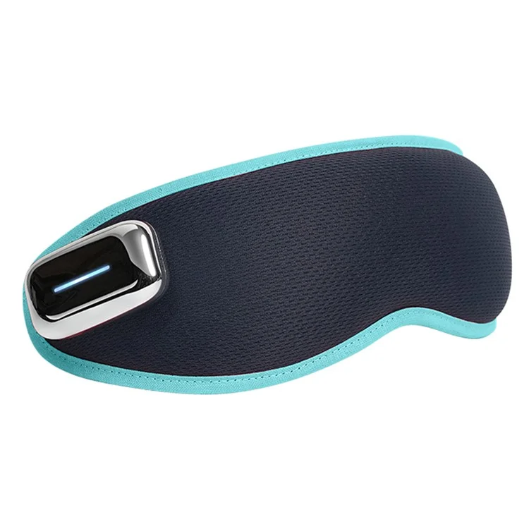 CKGO Y09 Eye Massager Heated and Cooling Compression Music Smart Eye Mask - Blue