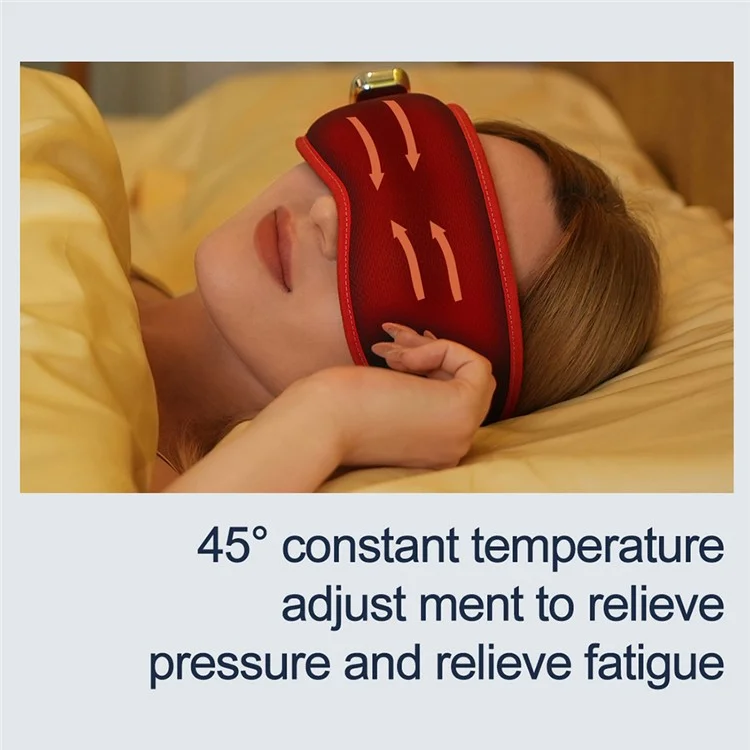 CKGO Y09 Eye Massager Heated and Cooling Compression Music Smart Eye Mask - Blue