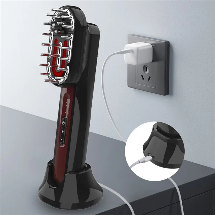 ST-1502 Spazzola per Massaggio Multifunzionale Elettrica EMS Microcorrente Meridiana