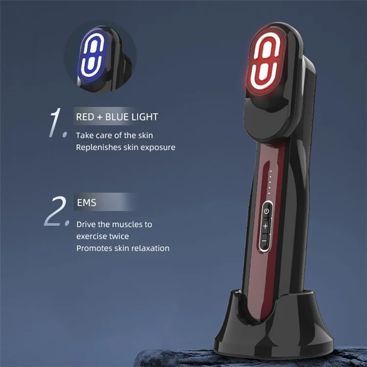 ST-1502 Spazzola per Massaggio Multifunzionale Elettrica EMS Microcorrente Meridiana