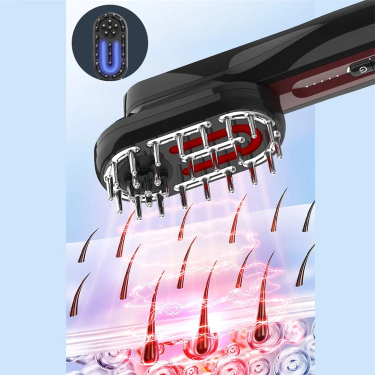 ST-1502 Spazzola per Massaggio Multifunzionale Elettrica EMS Microcorrente Meridiana