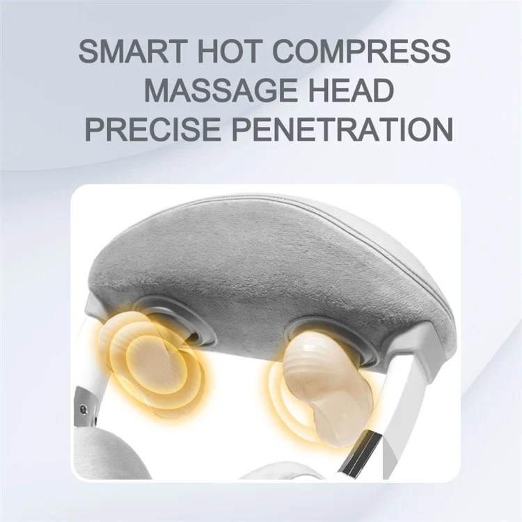 ST-321 Cervical Spine Hot Compress 3 Modes Electric Neck Massager mit Sprachausgabe