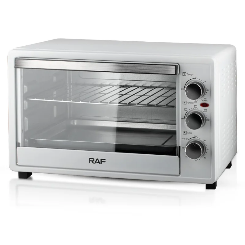 RAF R5326 Four Électrique Intelligent Multifonction de 40L avec Capacité Élevée, 1500W pour la Cuisson Domestique, Appareil de Cuisine - Blanc, Prise EU