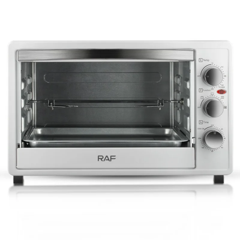 RAF R5326 Four Électrique Intelligent Multifonction de 40L avec Capacité Élevée, 1500W pour la Cuisson Domestique, Appareil de Cuisine - Blanc, Prise EU
