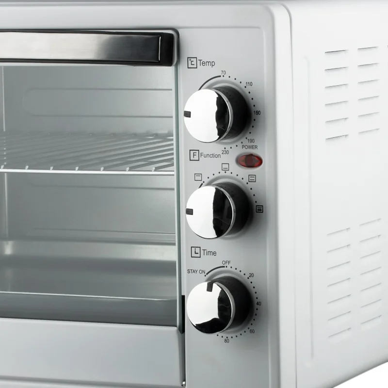 RAF R5326 40L Large Capacity 1500W Multifunction Smart Electric Oven for Home Baking Kitchen Appliance, EU Plug - Black