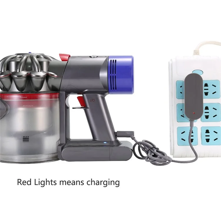 EU -stecker 26.1V Ladekraftadapter Mit Indikatorlicht Für Dyson Cordless Saugle Cleaner V6 V7 V8