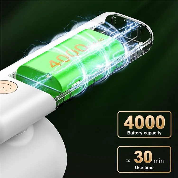Aspirapolvere multifunzione H13PRO Handheld Suction and Blowing Integrated Cleaner Wireless Portable Car Vacuum Cleaner con doppia luce LED - Bianco