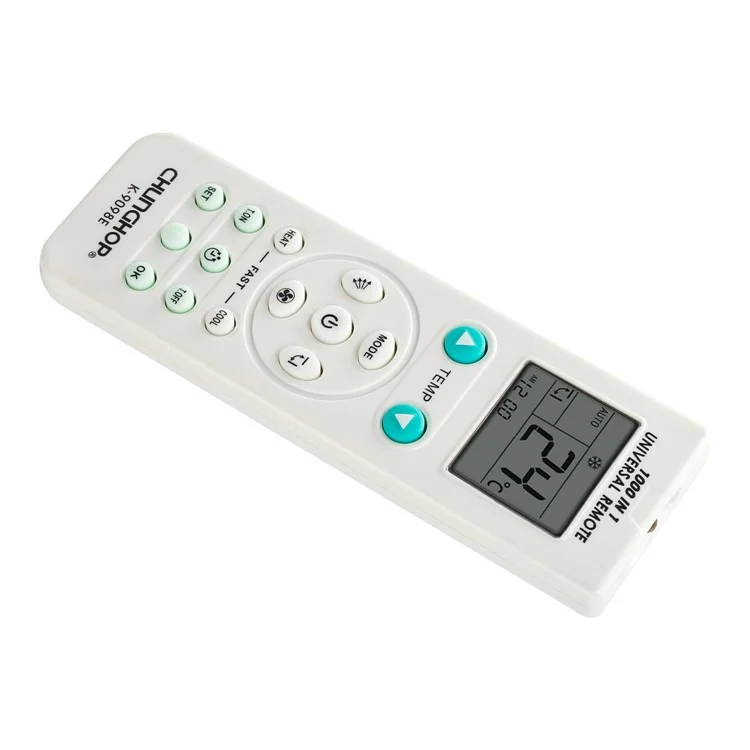 CHUNGHOP K-9098E Battery Powered Air Conditioner Remote Controller Replacement for Home Office