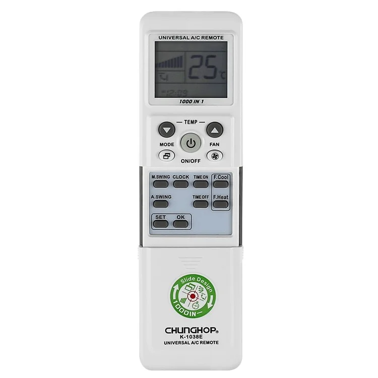 CHUNGHOP K-1038E Home Office Air Conditioner RC Universal Air-conditioning Remote Controller Replacement