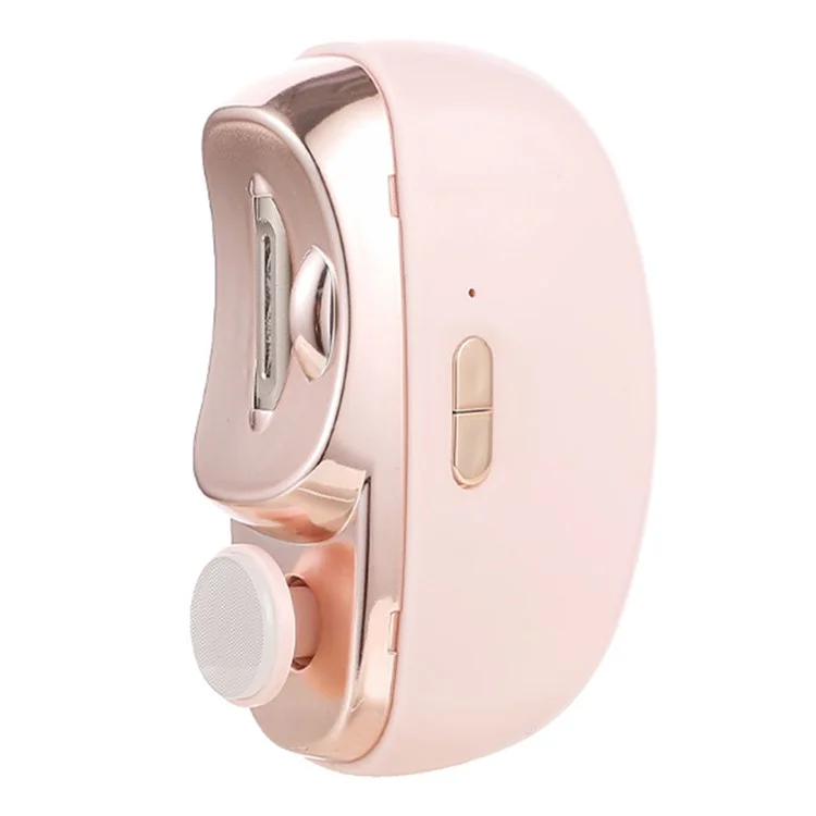 Automatic Nail Clipper 2 In-1 Electric Nail Polisher Baby Nail Clipper - Pink
