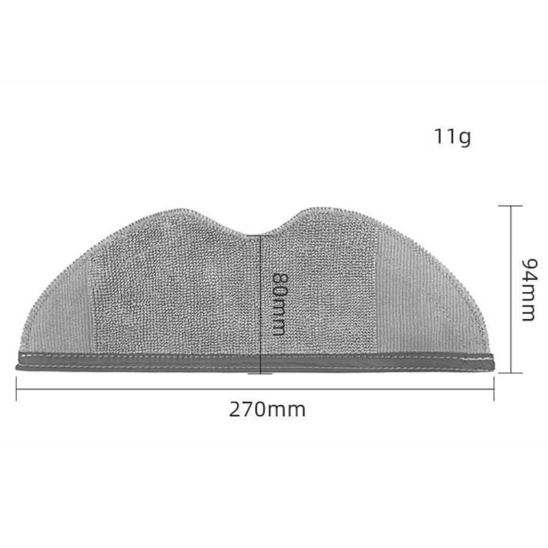 For Xiaomi Robot Vacuum E5 C108 Replacement Cloth Mop Wipes Rag Cleaning Cloth
