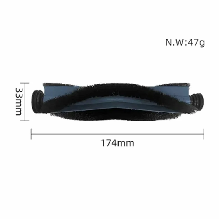 For Eufy X10 Pro Omni / X10 Pro Robot Vacuum Cleaner Replacement Main Brush